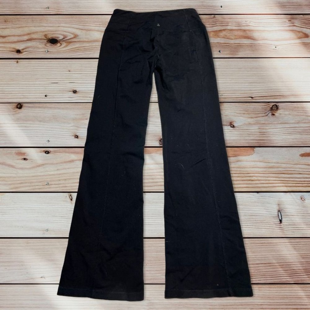 PrAna Black Flare Leggings Size Medium